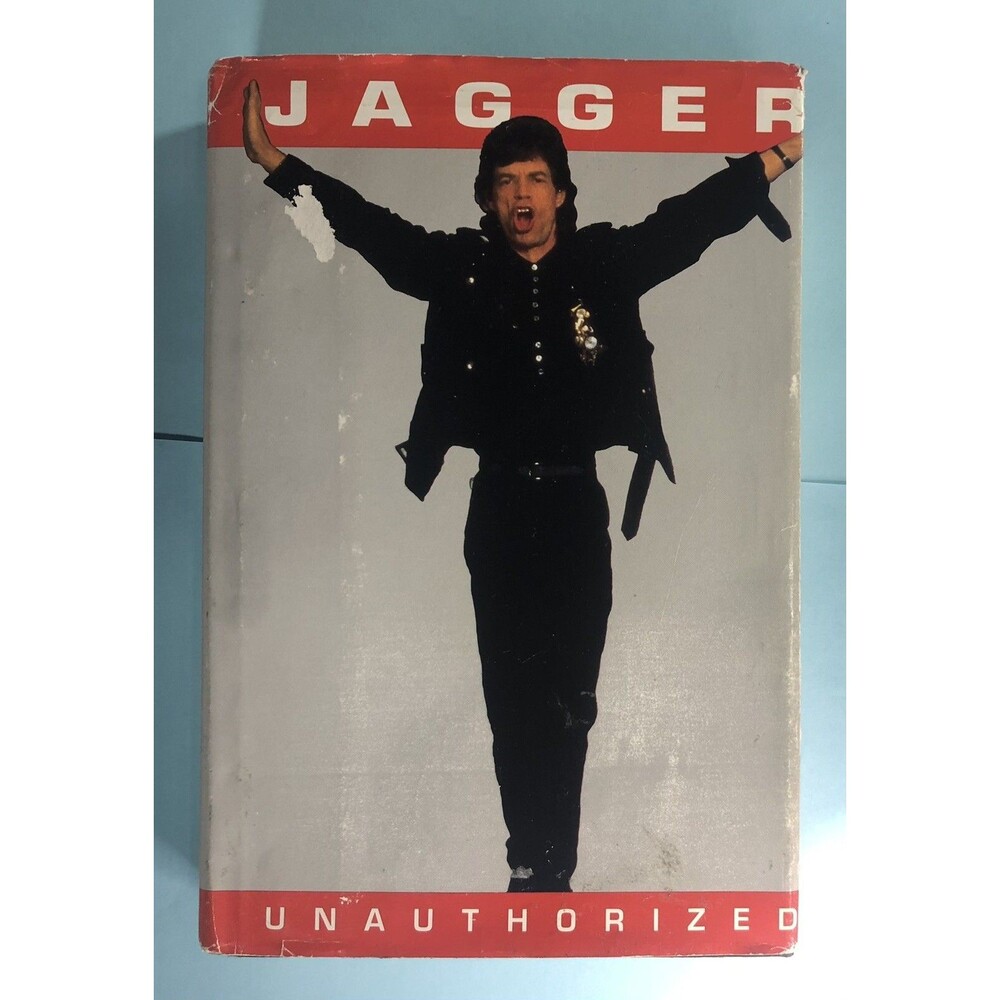 1993 Jagger Unauthorized By Christopher Andersen-Rolling Stones collectible